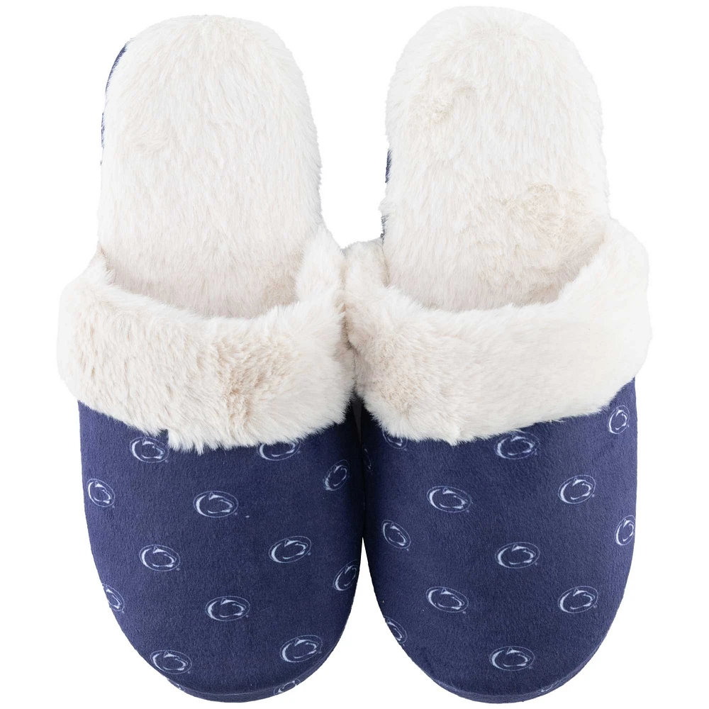 Chaussons en fausse fourrure ZooZatz Penn State Nittany Lions pour femmes