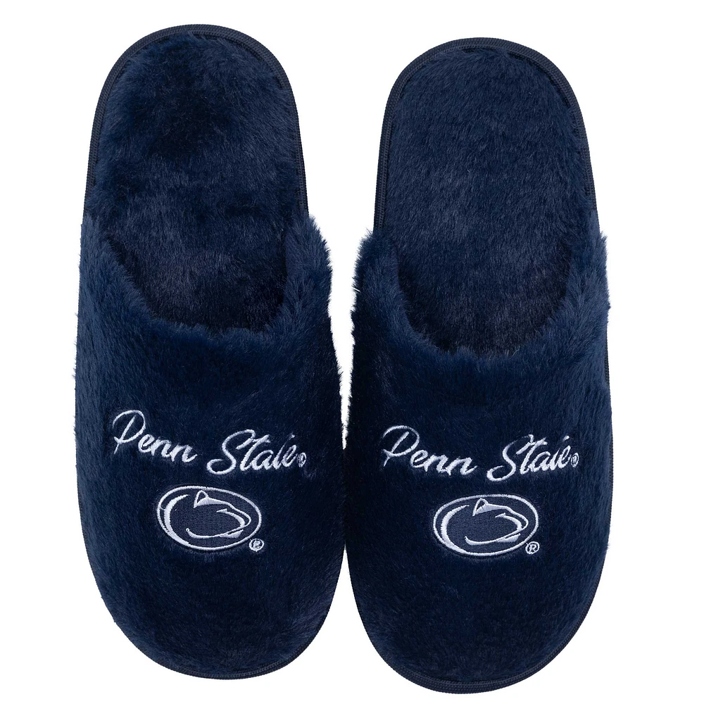 ZooZatz Penn State Nittany Lions Team Pantoufles en fausse fourrure pour femme