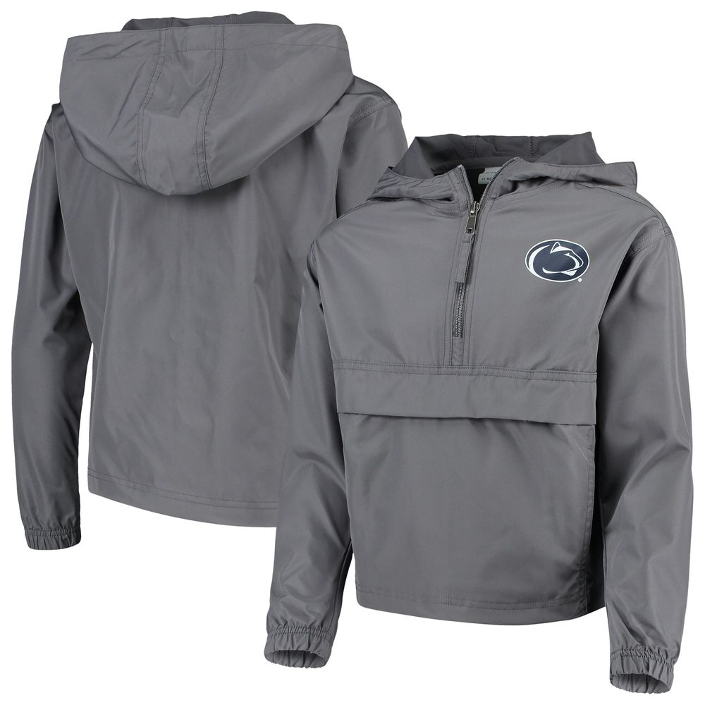 Youth Champion Graphite Penn State Nittany Lions Pack & Go Windbreaker Jacket