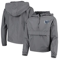 Youth Champion Graphite Penn State Nittany Lions Pack & Go Windbreaker Jacket