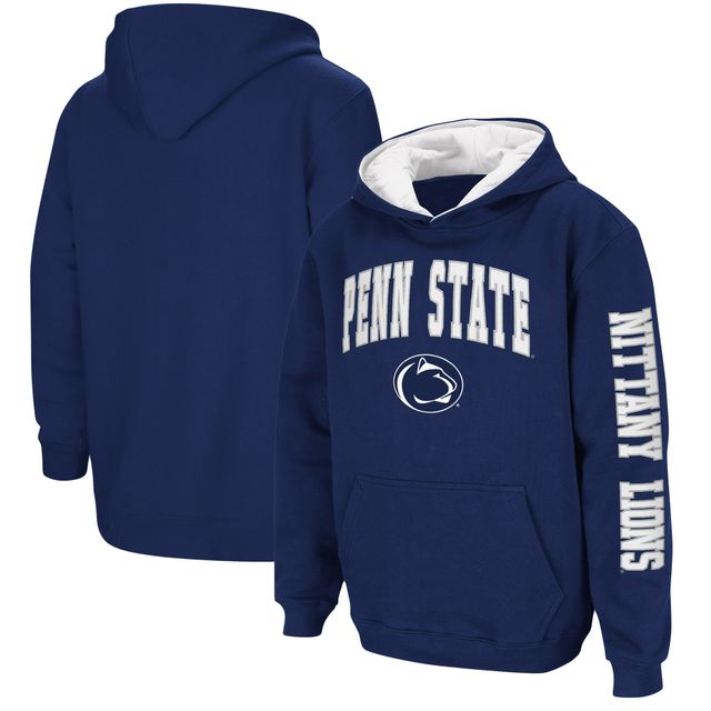 Sweat à capuche Colosseum Navy Penn State Nittany Lions 2-Hit Team pour jeune