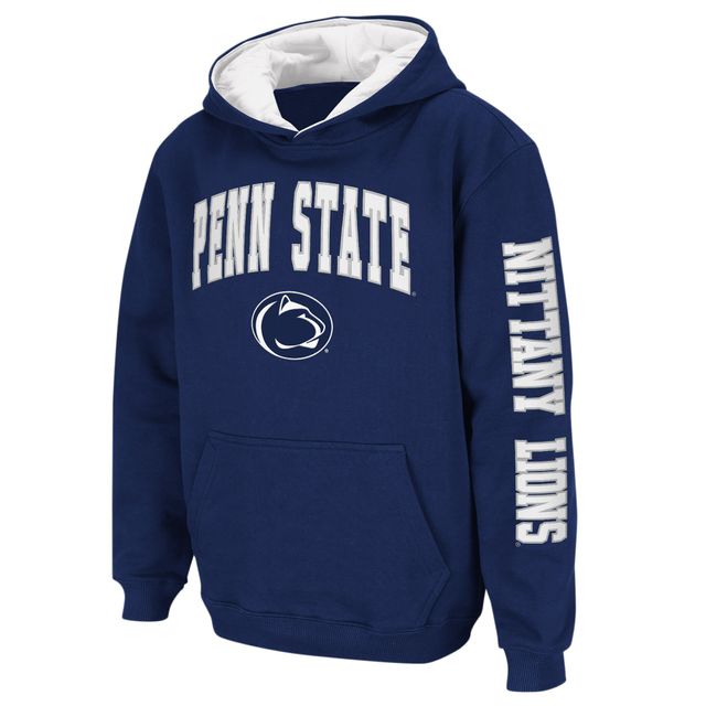 Sweat à capuche Colosseum Navy Penn State Nittany Lions 2-Hit Team pour jeune