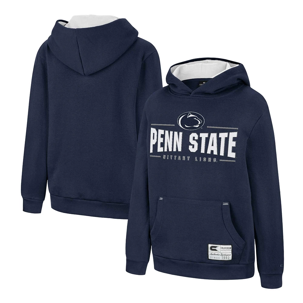 Sweat à capuche pour jeunes Colosseum Navy Penn State Nittany Lions Lead Guitarists