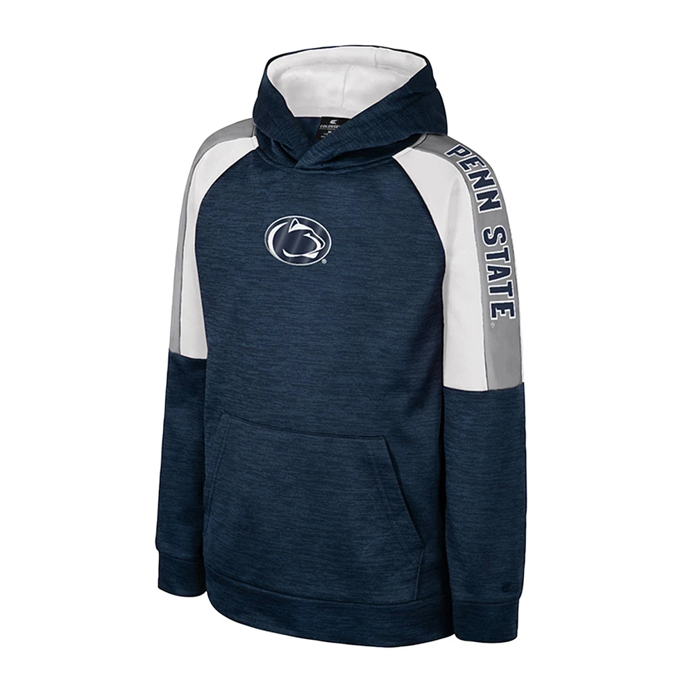 Sweat à capuche bleu marine Penn State Nittany Lions pour jeunes Colosseum