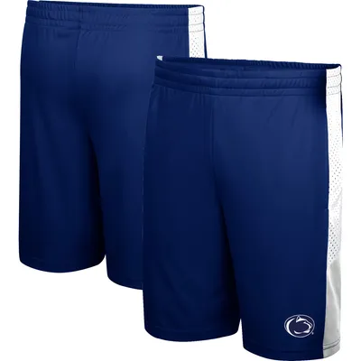Penn State Nittany Lions Colosseum Youth Very Thorough Colorblock Shorts - Navy