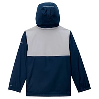 Youth Columbia  Navy Penn State Nittany Lions Rainy Fields Lined Hoodie Full-Zip Jacket