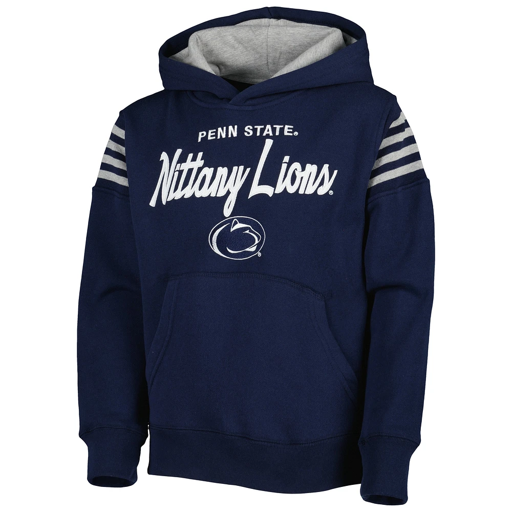 Youth Navy Penn State Nittany Lions The Champ Is Here Pullover Hoodie