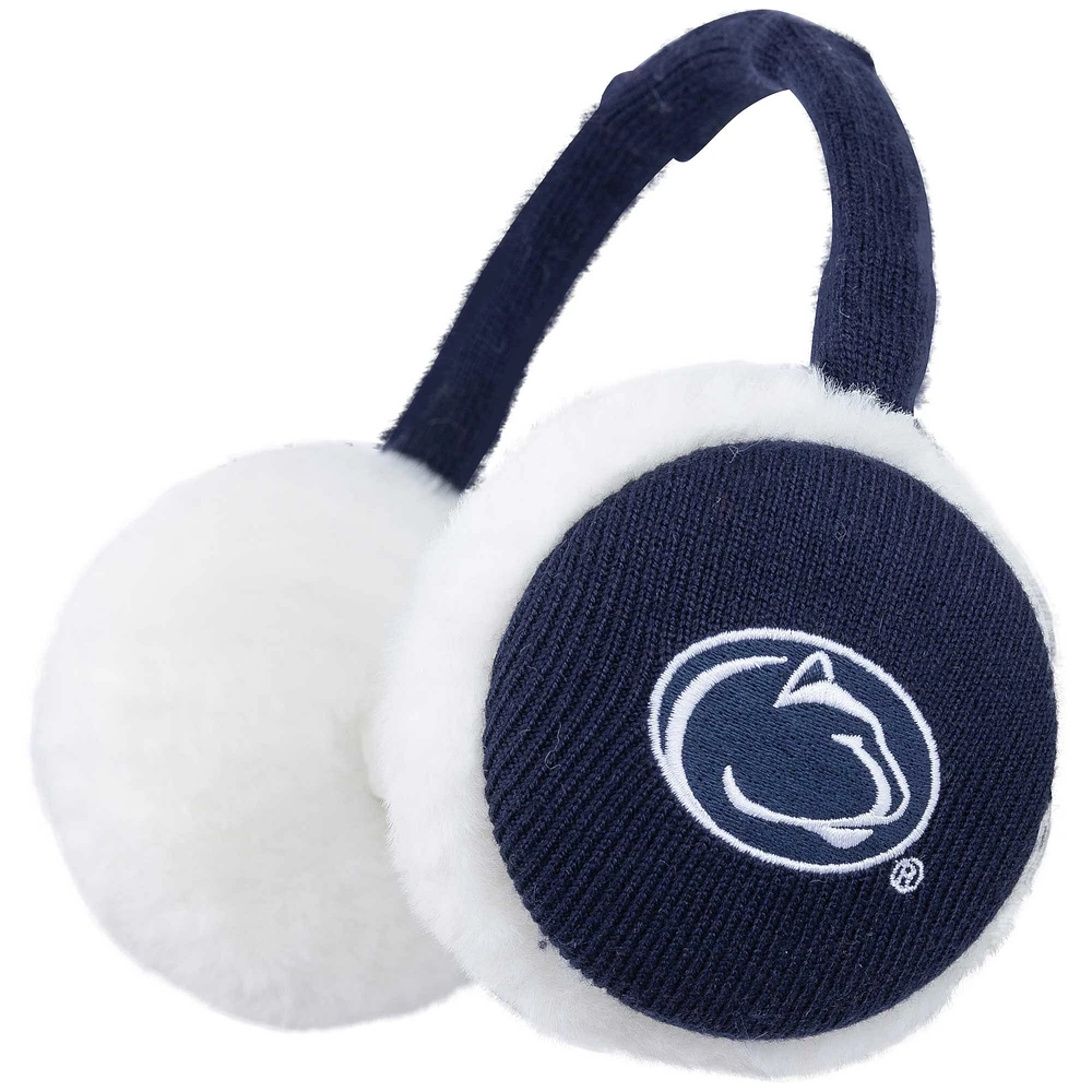 ZooZatz  Navy Penn State Nittany Lions Fashion Knit Earmuffs