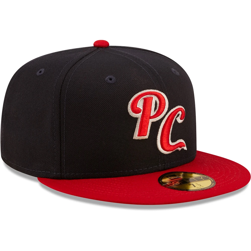 Men's New Era Navy Peoria Chiefs Authentic Collection 59FIFTY Fitted Hat