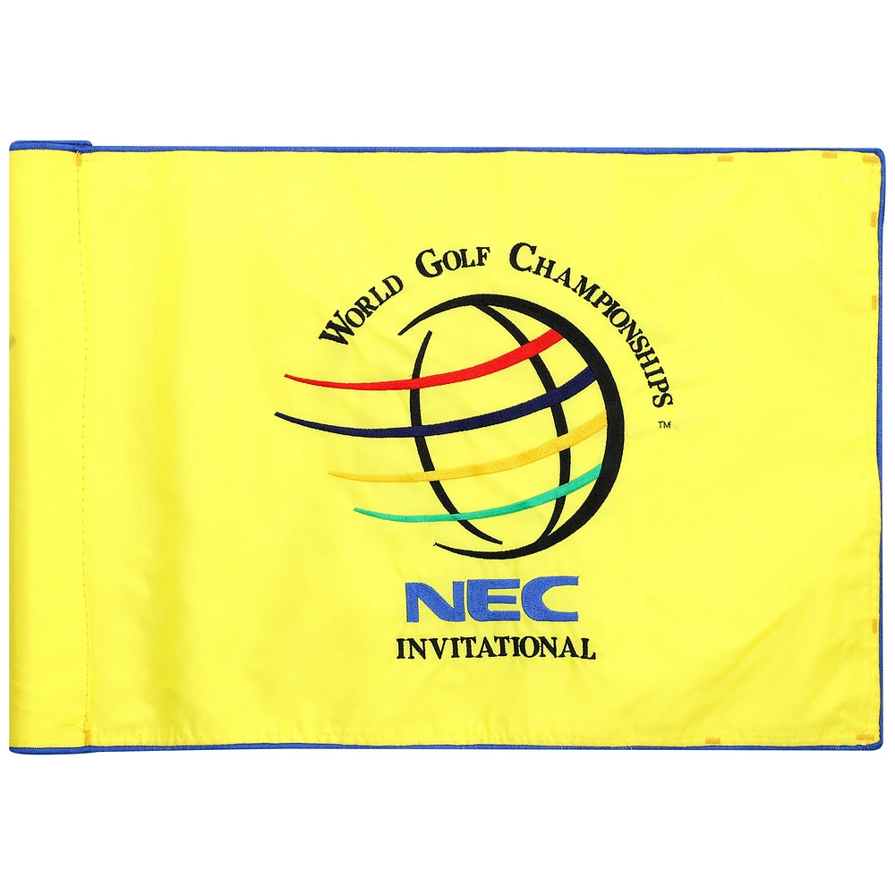 PGA TOUR Event-Used #14 Yellow Pin Flag from The NEC Invitational on August 23rd to 26th 2001