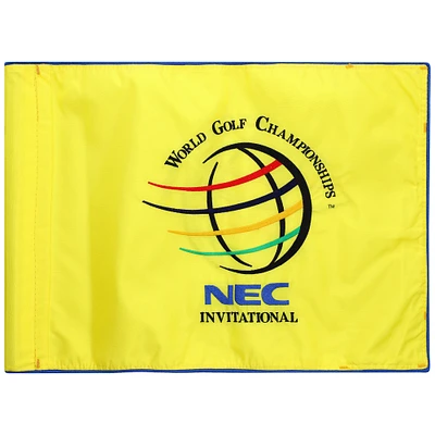 PGA TOUR Event-Used #5 Yellow Pin Flag from The NEC Invitational on August 23rd to 26th 2001