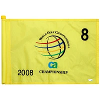 PGA TOUR Event-Used #8 Yellow Pin Flag from The CA Championship on March 20th to 23rd 2008