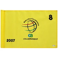 PGA TOUR Event-Used #8 Yellow Pin Flag from The CA Championship on March 22nd to 25th 2007