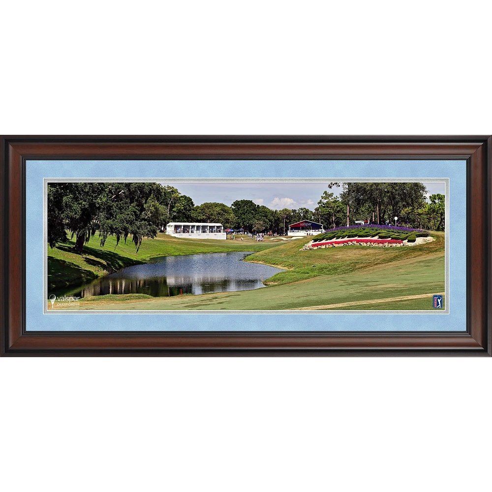PGA TOUR Framed 10" x 20" Valspar Championship Panoramic Photograph