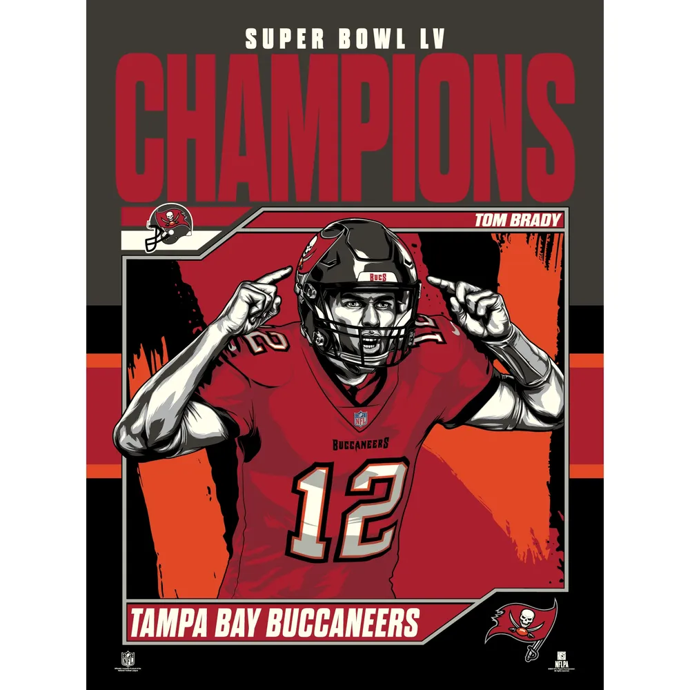  NFL Super Bowl LV Champions: Tampa Bay Buccaneers