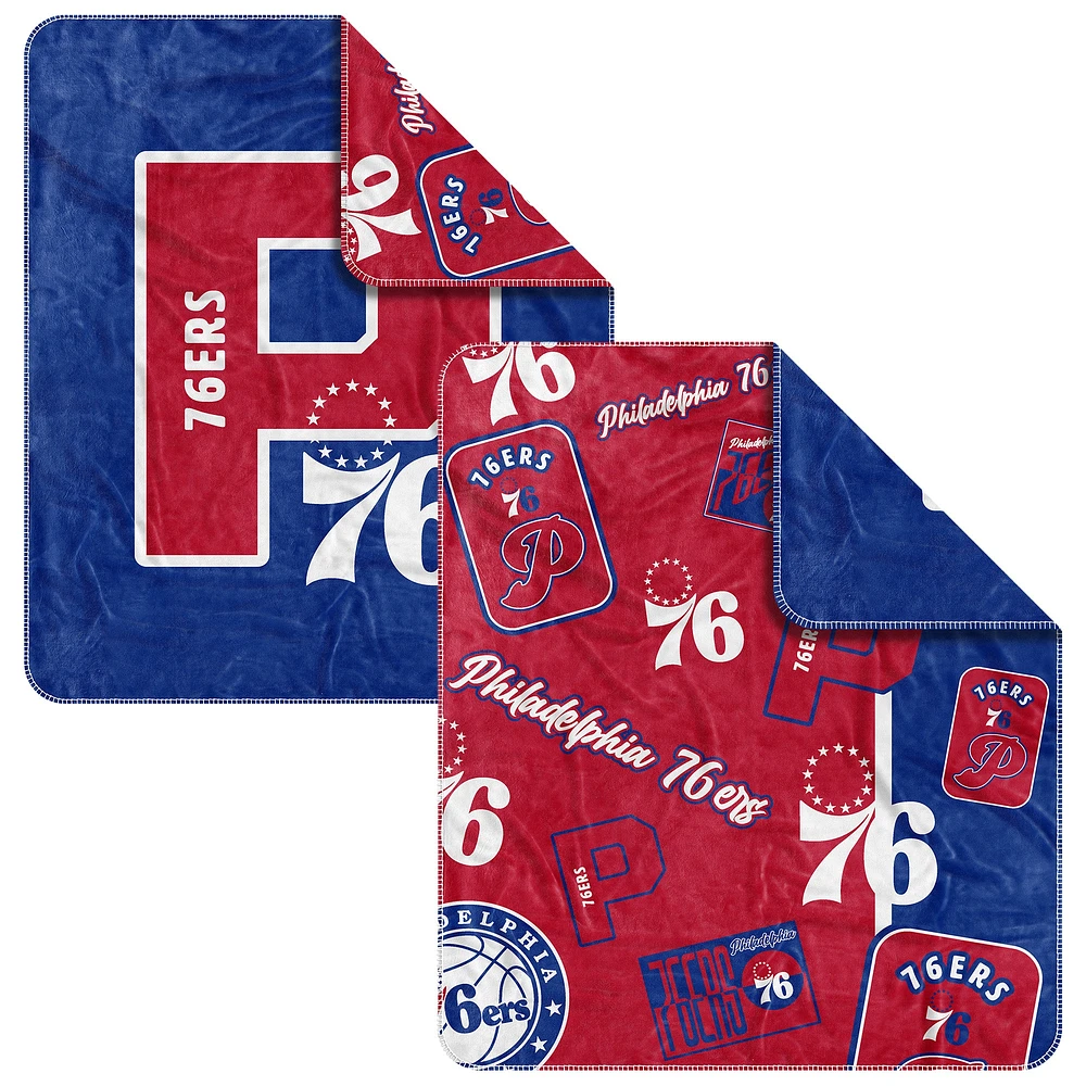  Philadelphia 76ers 50" x 60" Dream Weave Throw Blanket