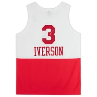 Allen Iverson Philadelphia 76ers Autographed Red & White 2003/04 Mitchell & Ness Authentic Jersey