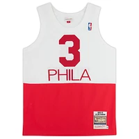 Allen Iverson Philadelphia 76ers Autographed Red & White 2003/04 Mitchell & Ness Authentic Jersey