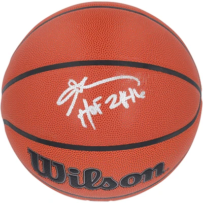 Allen Iverson Philadelphia 76ers Autographed Wilson Authentic Series I/O Basketball with "HOF 2K16" Inscription