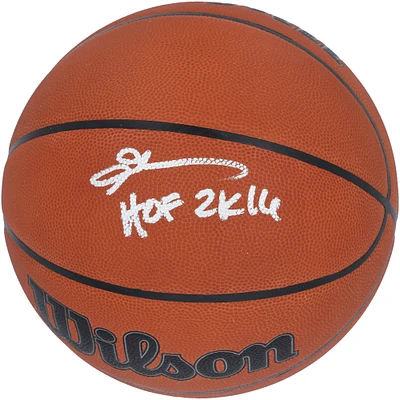 Allen Iverson Philadelphia 76ers Autographed Wilson Official Game Basketball with "HOF 2K16" Inscription
