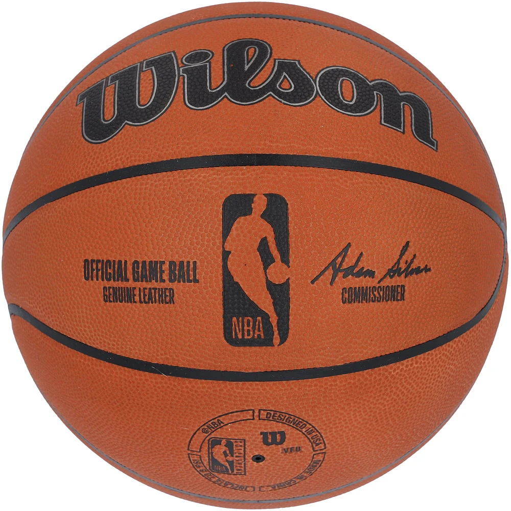 Allen Iverson Philadelphia 76ers Autographed Wilson Official Game Basketball