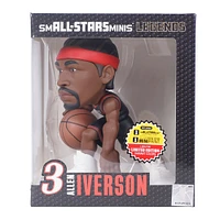 Figurine en vinyle Allen Iverson Philadelphia 76ers smALL-STARS Minis 6" - Recherchez des variantes de couleurs unies d'équipe peu communes, rares et ultra rares en édition limitée