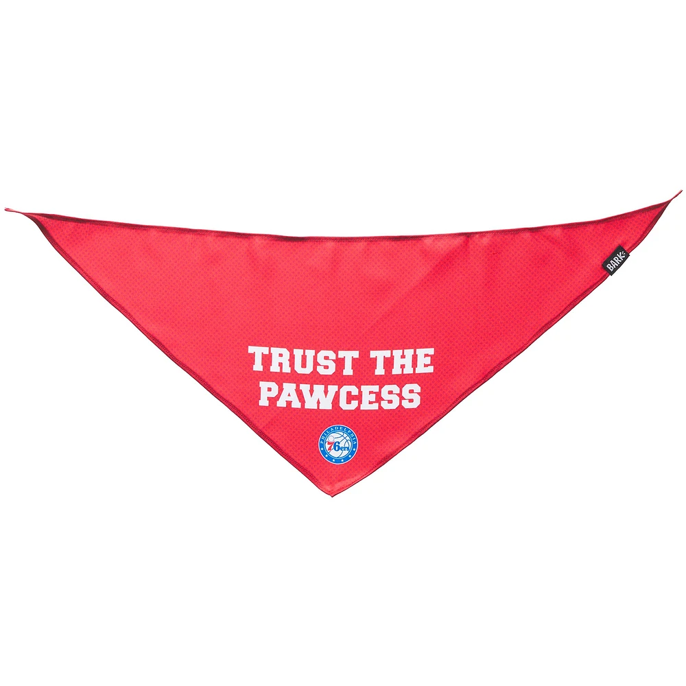 BARK Philadelphia 76ers Dog Bandana