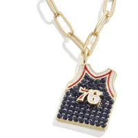 BaubleBar Collier en jersey de l'équipe des 76ers de Philadelphie