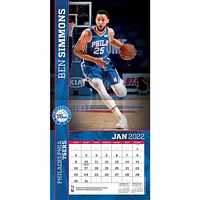 Calendrier mural des joueurs Ben Simmons Philadelphia 76ers 2022