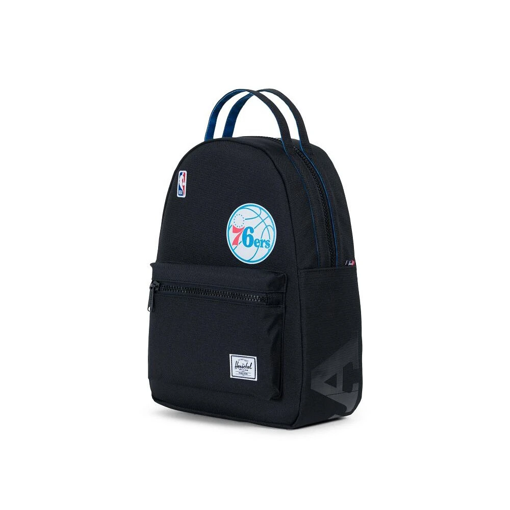 Herschel Supply Co. Petit sac à dos noir Philadelphia 76ers Nova