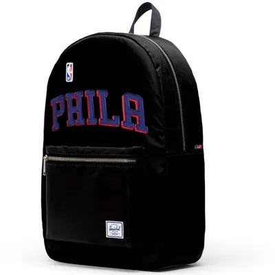 Philadelphia 76ers Herschel Supply Co. Satin Settlement Backpack - Black