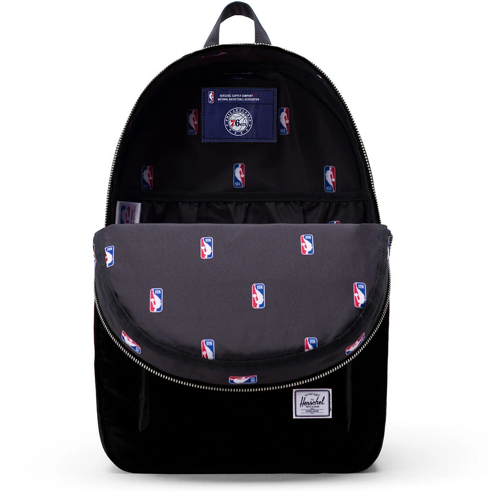 Herschel Supply Co. Sac à dos noir Philadelphia 76ers Satin Settlement