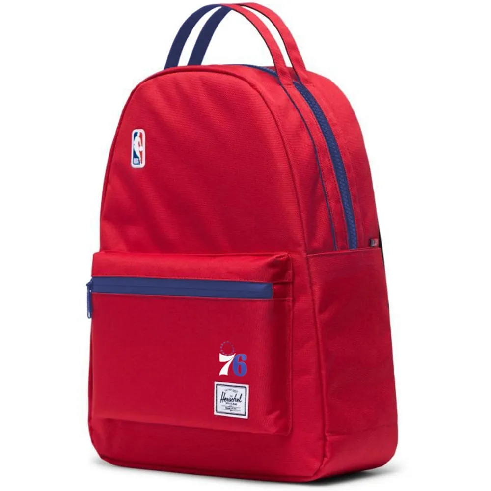 Herschel Supply Co. Red Philadelphia 76ers Nova Mid-Size Backpack