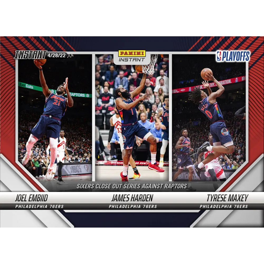 Joel Embiid Philadelphia 76ers Fanatics Exclusive Parallel Panini Instant  Embiid Ties Career-High with 50-Point