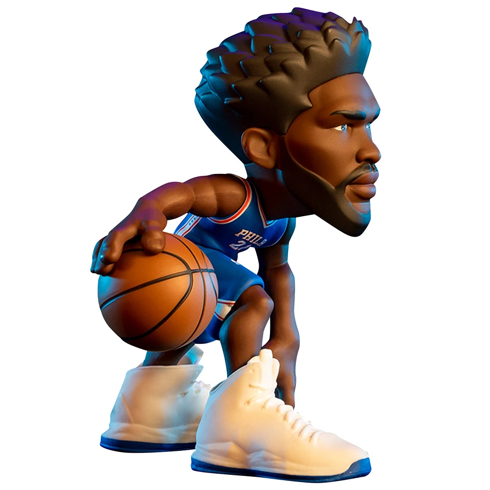 Figurine en vinyle 6" Joel Embiid Philadelphia 76ers smALL-STARS Minis - Recherchez des variantes de couleurs unies d'équipe peu communes, rares et ultra rares en édition limitée