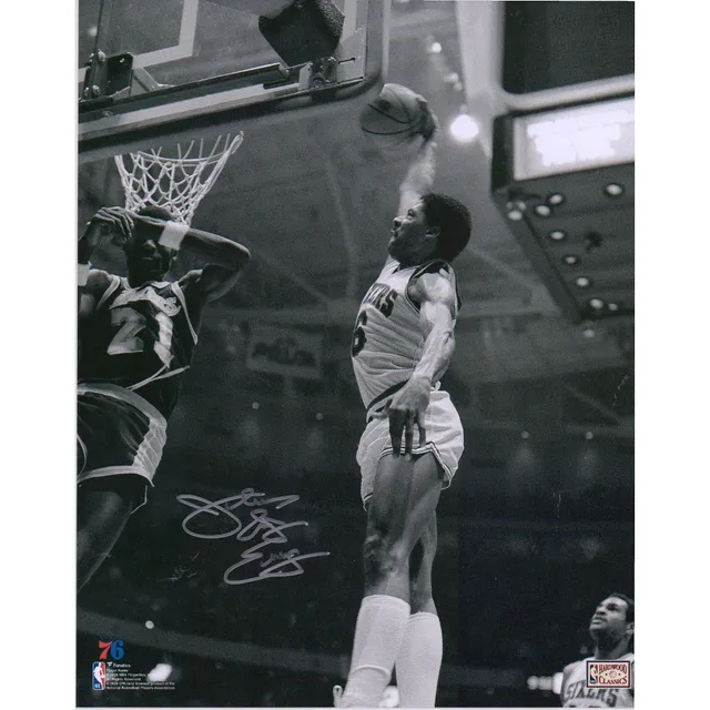 Julius Erving Philadelphia 76ers Photo Limited Signature 