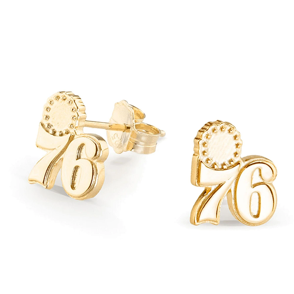 Boucles d'oreilles Lusso Philadelphia 76ers Honor