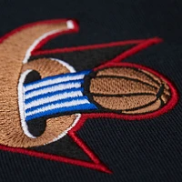 T-shirt Mitchell & Ness Allen Iverson noir pour homme Philadelphia 76ers Hardwood Classics NBA Legends
