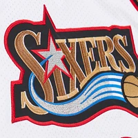 Maillot authentique Mitchell & Ness Allen Iverson pour homme, blanc, Philadelphia 76ers, NBA All-Star Game 2000