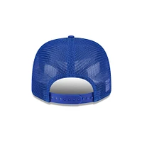 Men's New Era  Blue Philadelphia 76ers Victory Grove Circle Patch 9SEVENTY Adjustable Hat