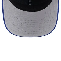 Men's New Era  Blue Philadelphia 76ers Victory Grove Circle Patch 9SEVENTY Adjustable Hat