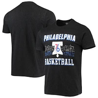 T-shirt noir '47 Philadelphia 76ers City Edition Club pour hommes