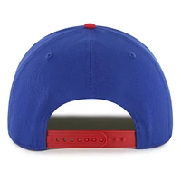 Men's '47 Royal/Red Philadelphia 76ers Dropshadow Rope Hitch Adjustable Hat