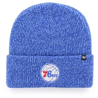 Bonnet en tricot à revers '47 Royal Philadelphia 76ers Brain Freeze pour hommes