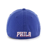 Men's '47 Royal Philadelphia 76ers Classic Franchise Fitted Hat