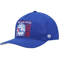 Casquette '47 Royal Philadelphia 76ers Reflex Hitch Snapback pour homme