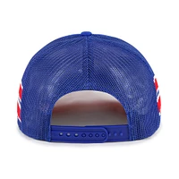 Men's '47 Royal Philadelphia 76ers Sidebrand Stripes Trucker Adjustable Hat