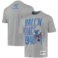 V118178 76ERS GRIS HOMME BALL'N SINCE SS TEE TEEMENSCR