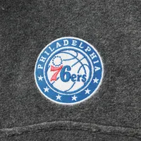 Columbia Philadelphia 76ers Blouson à glissière pleine longueur anthracite chiné pour homme