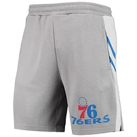 Men's Concepts Sport Gray Philadelphia 76ers Stature Shorts